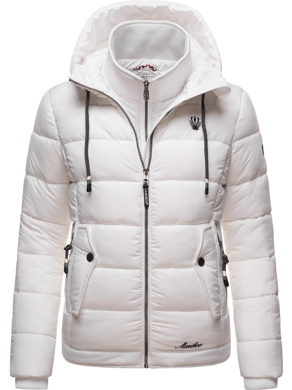 Marikoo Steppjacke Damen weiß, L