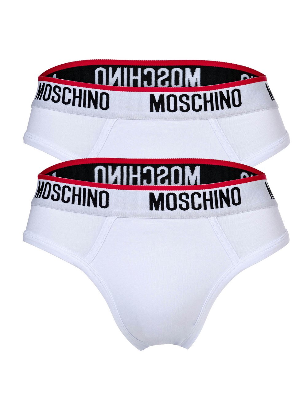 Love Moschino Slip 2er Pack Herren Baumwolle weiß, XXL