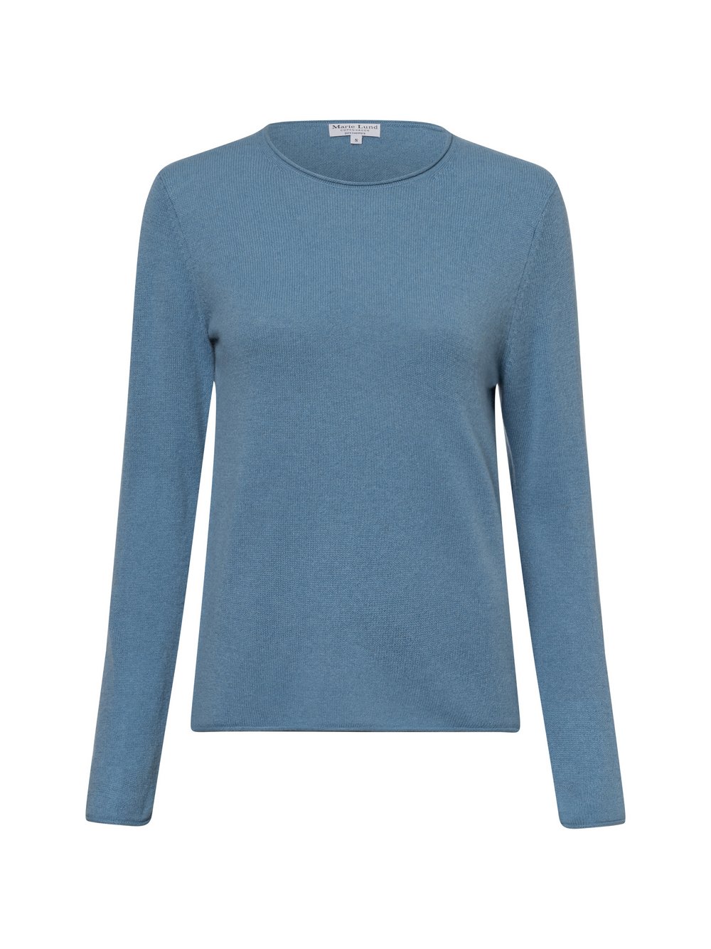 Marie Lund Pure Cashmere Pullover Damen blau, L