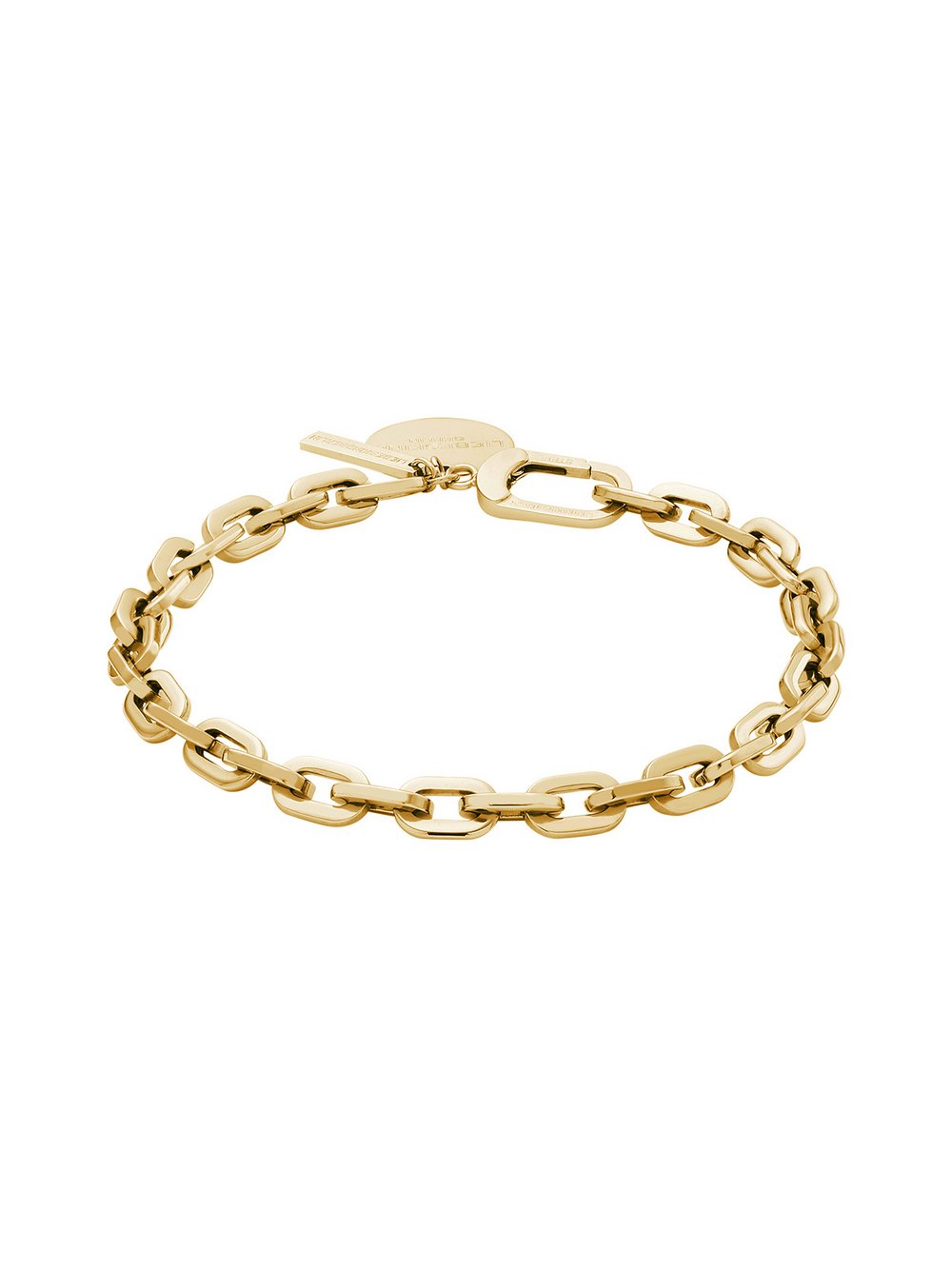 Liebeskind Berlin Armband Damen Edelstahl gold, ONE SIZE