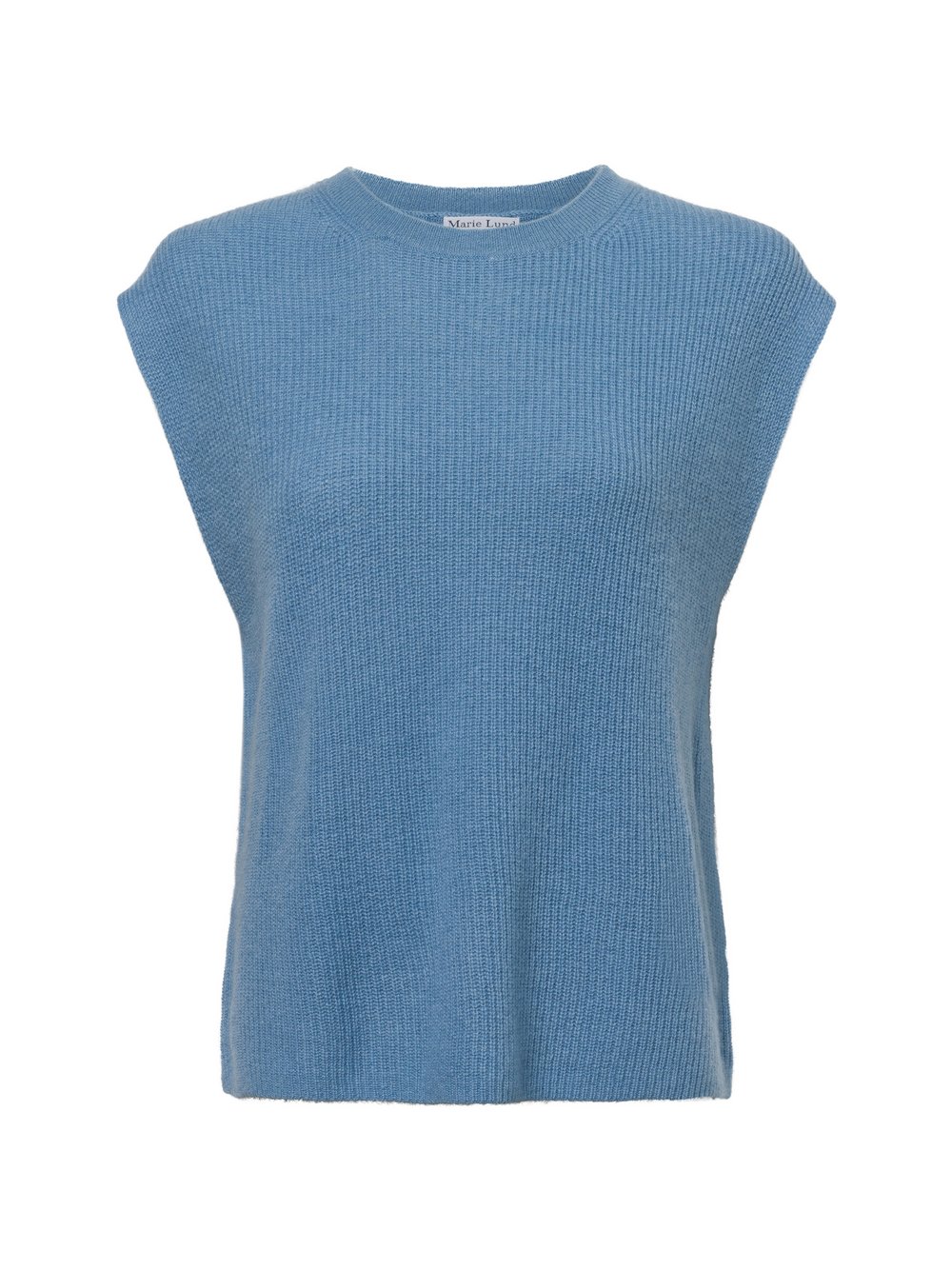 Marie Lund Pure Cashmere Pullunder Damen blau, XS