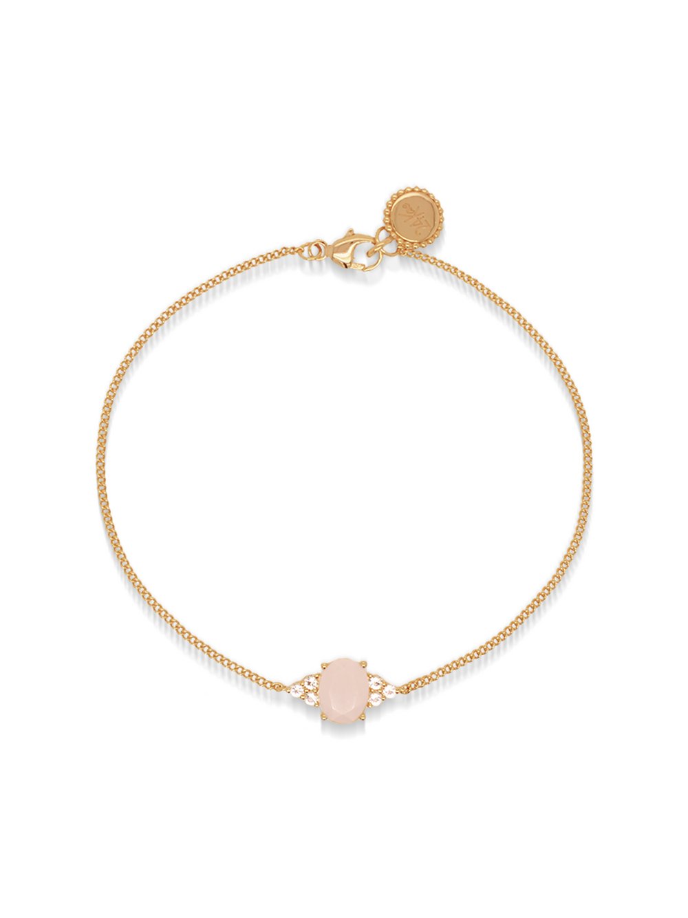 Thumbnail - 24Kae Armband Damen Sterlingsilber gold, ONE SIZE
