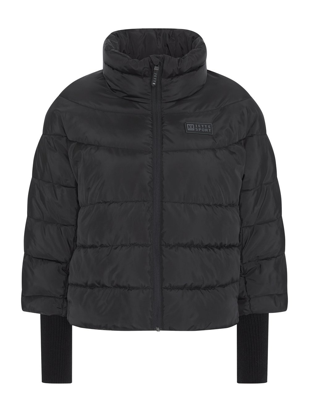 JETTE SPORT Wattierte Jacke Damen schwarz, 52-54