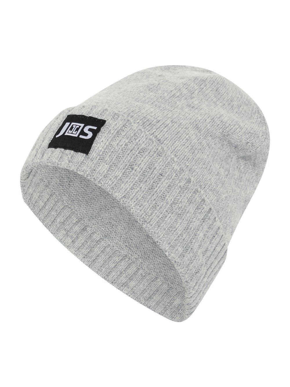 JETTE SPORT Beanie Damen Baumwolle grau bedruckt, ONE SIZE