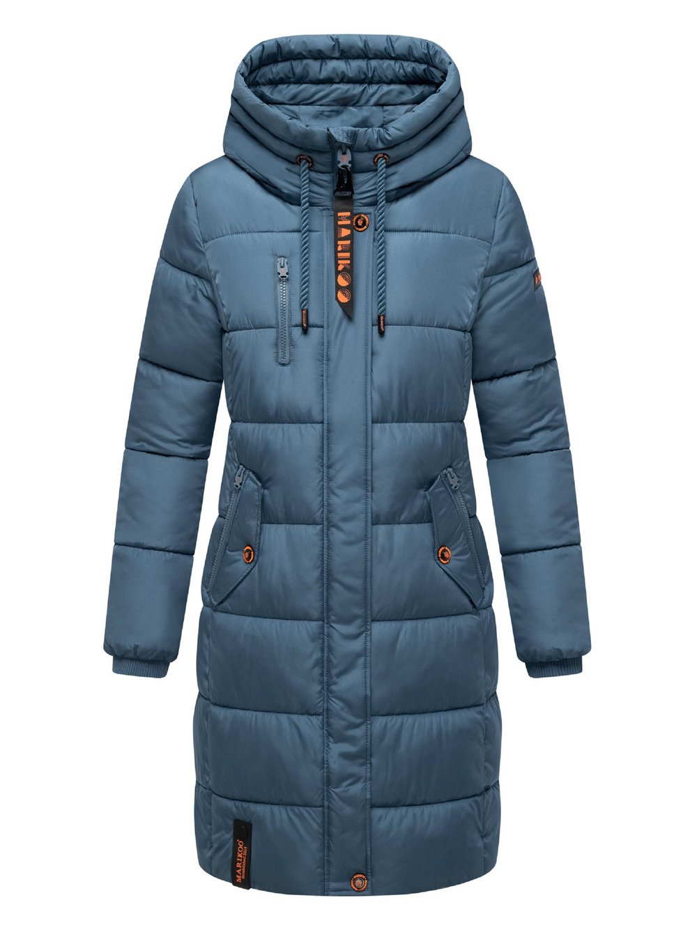 Thumbnail - Marikoo Steppmantel Damen blau, L