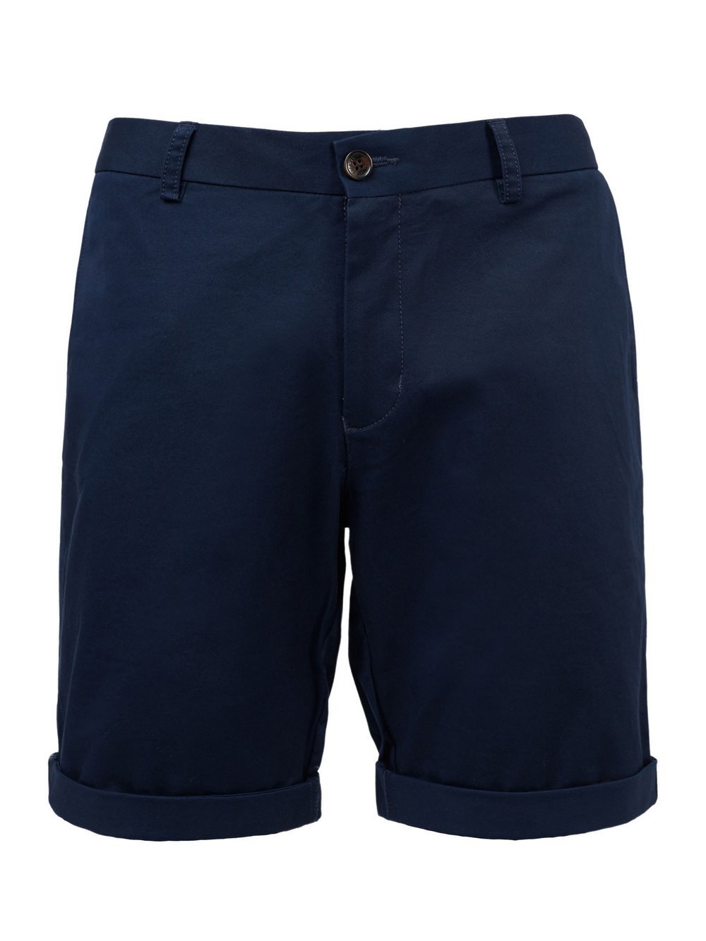 Ben Sherman Chino Shorts Herren Baumwolle blau, 33