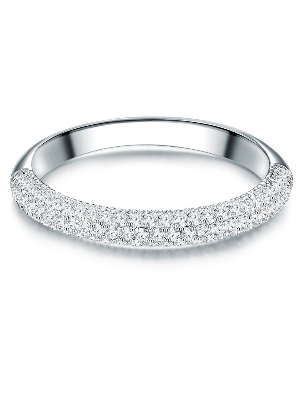 Trilani Ring Damen Sterlingsilber silber, 48