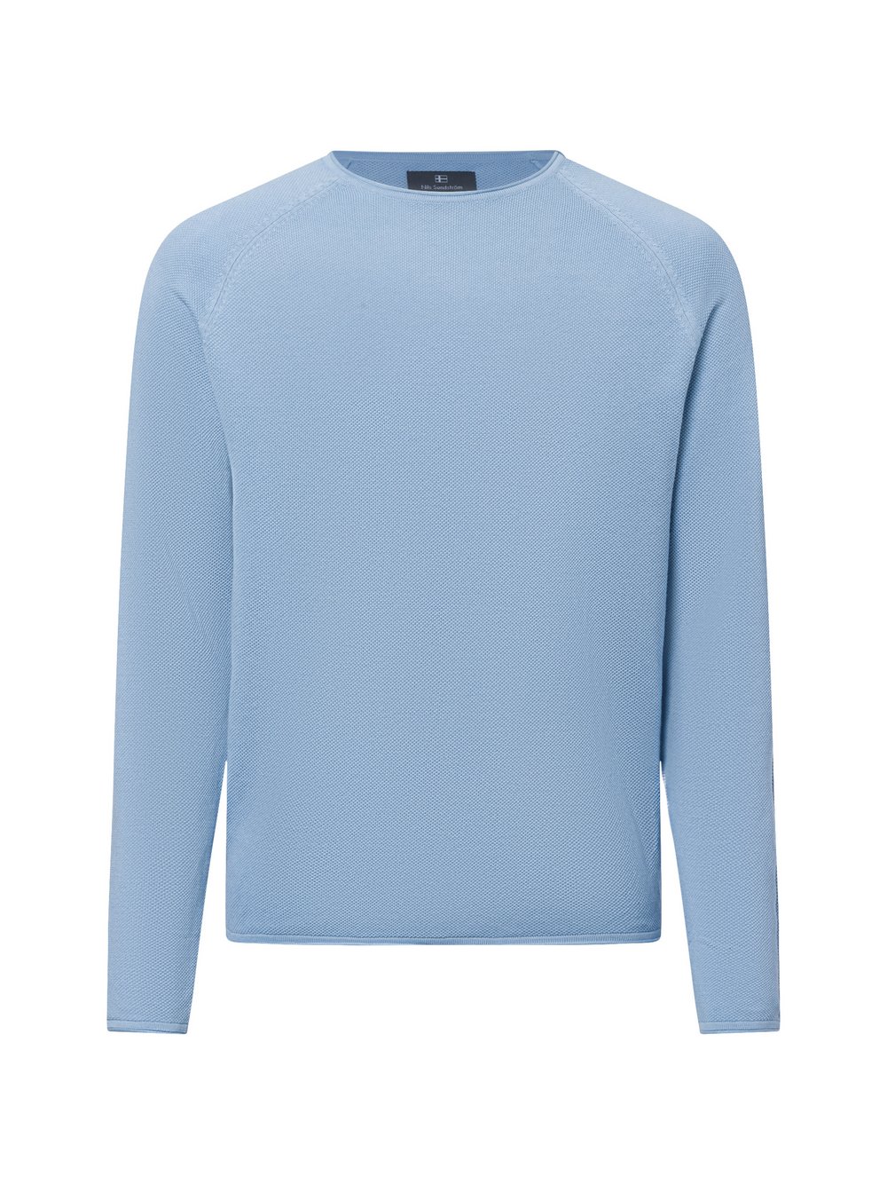 Nils Sundström Pullover Herren Baumwolle blau, XXL