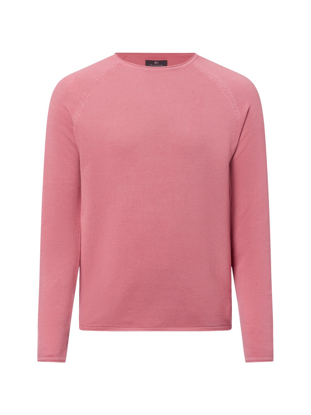 Nils Sundström Pullover Herren Baumwolle rosa, M