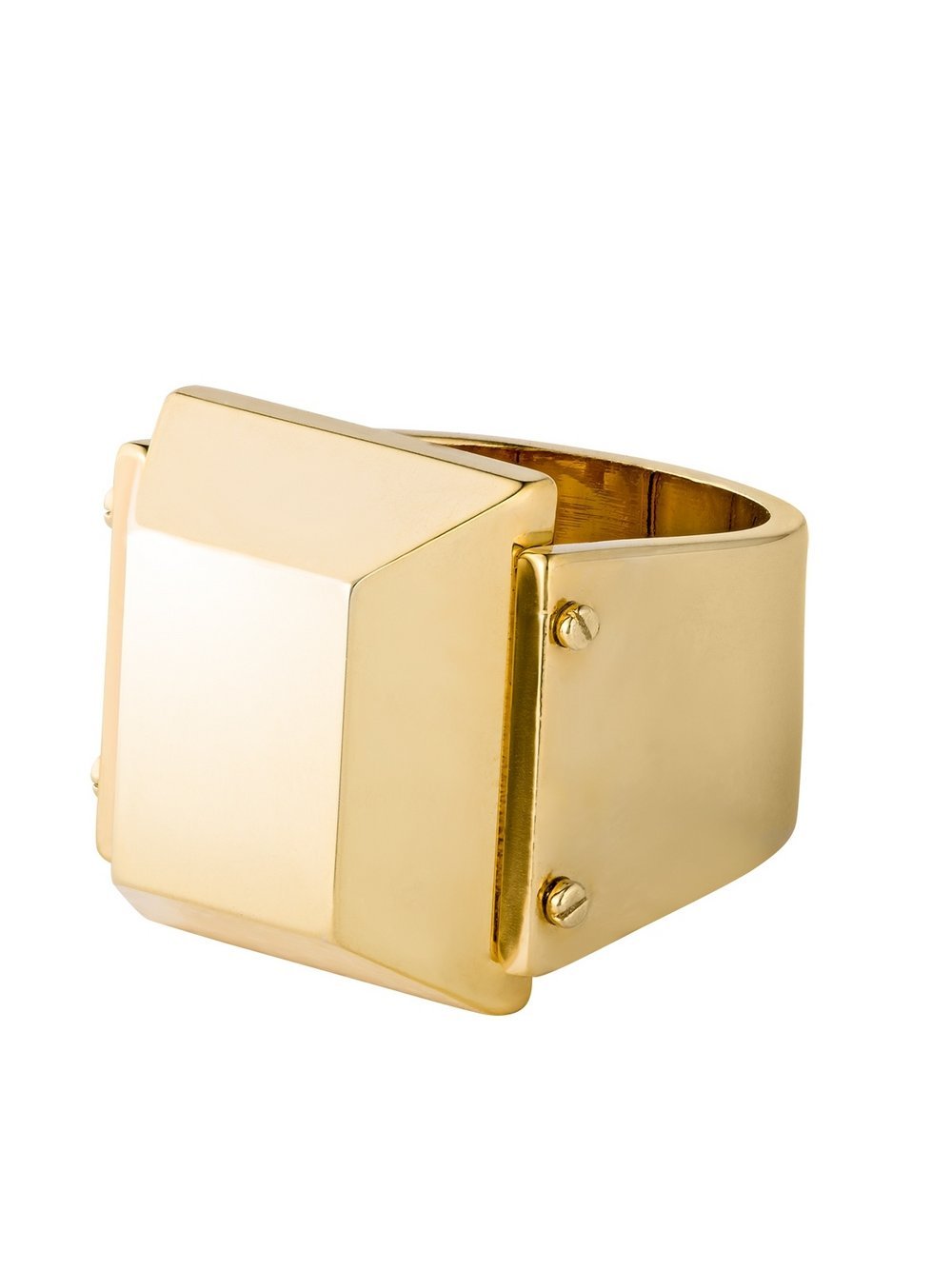 Pippa & Jean Ring Damen Messing gold, 60