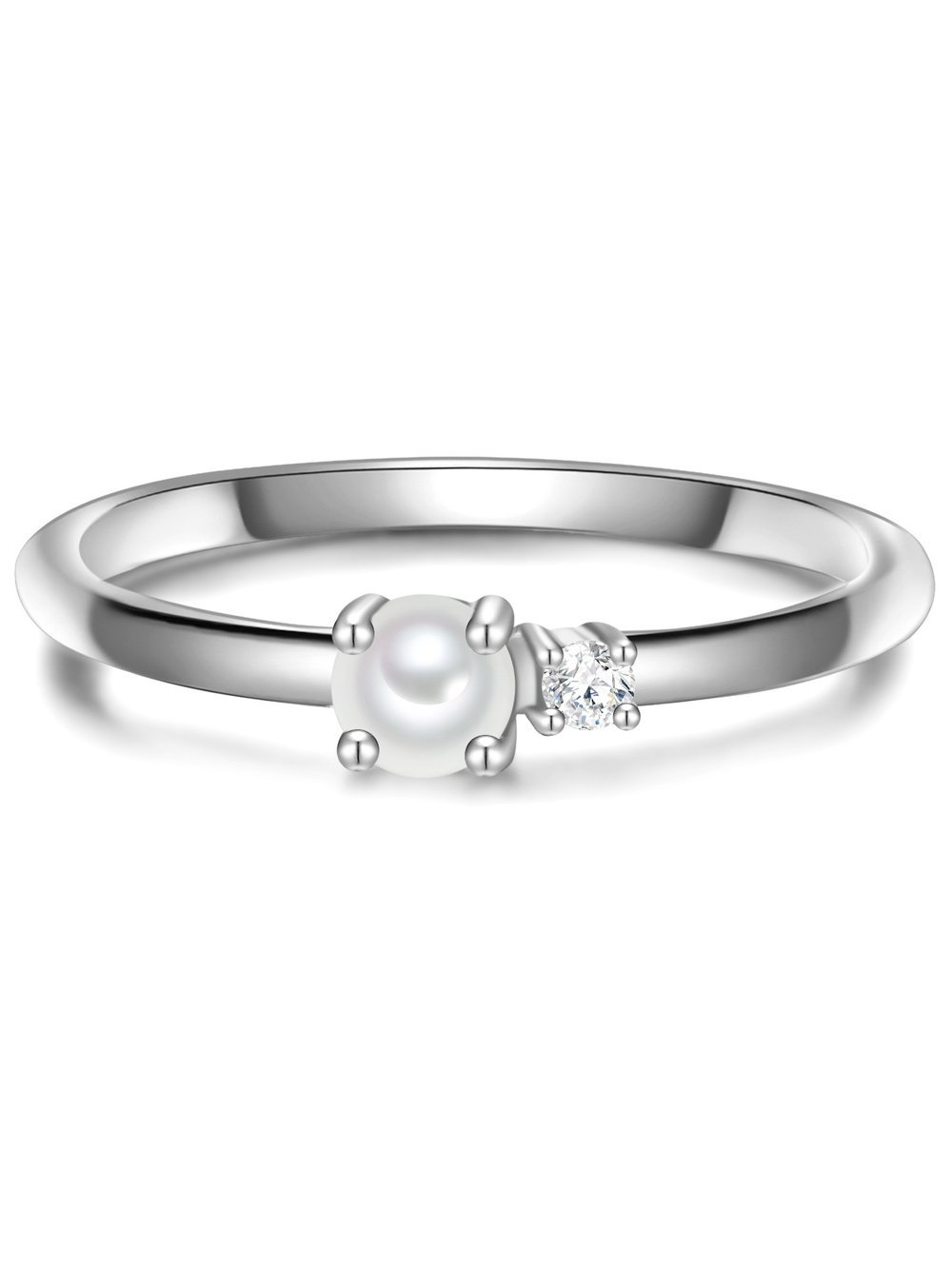 Glanzstücke München Ring Damen Sterlingsilber silber, 54