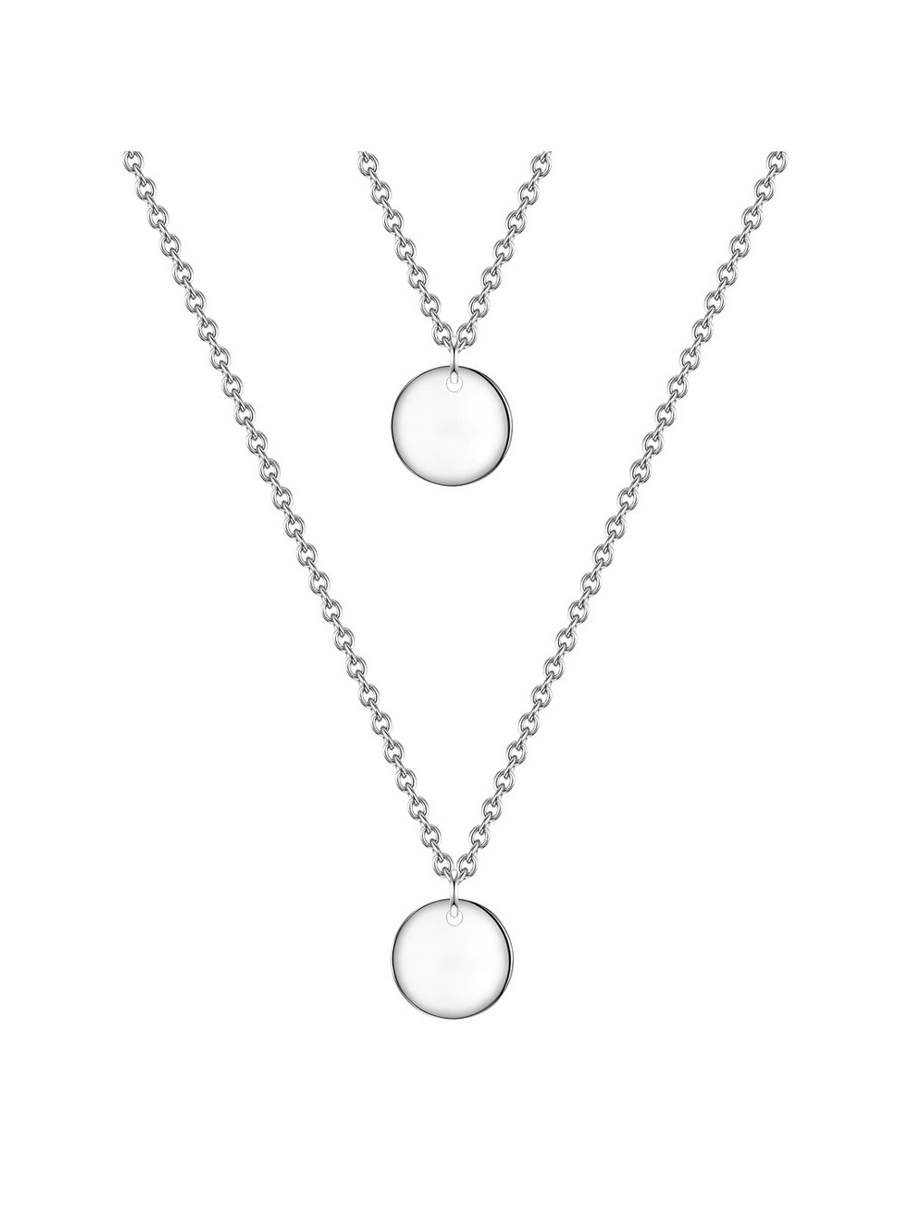 Glanzstücke München Halskette Damen Sterlingsilber silber, ONE SIZE