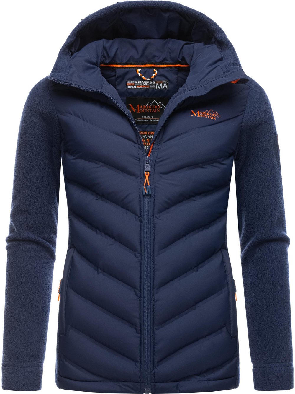 Thumbnail - Marikoo Übergangsjacke Damen blau, XXL