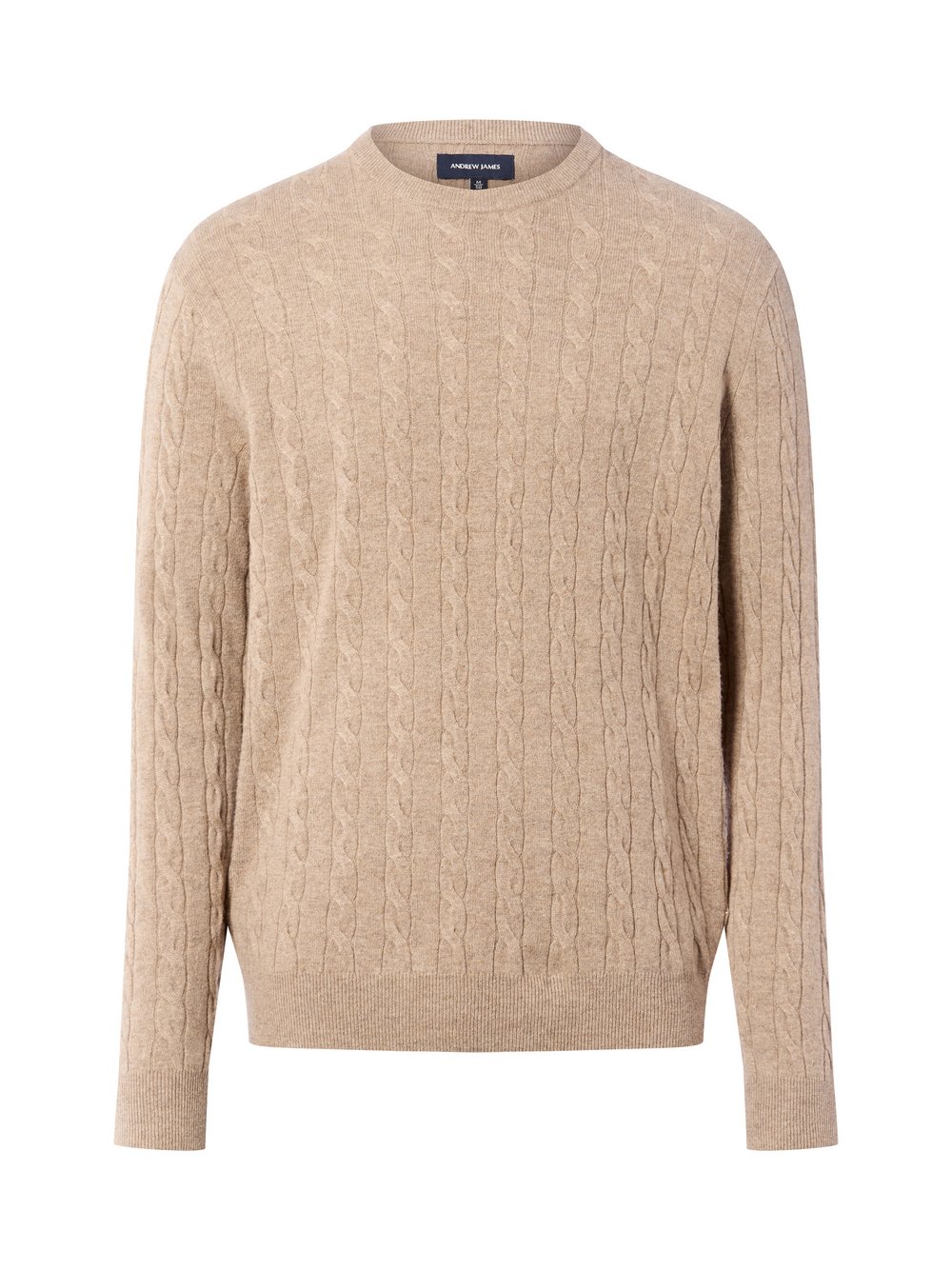 Andrew James Pullover mit Cashmere-Anteil Herren Wolle mehrfarbig, L