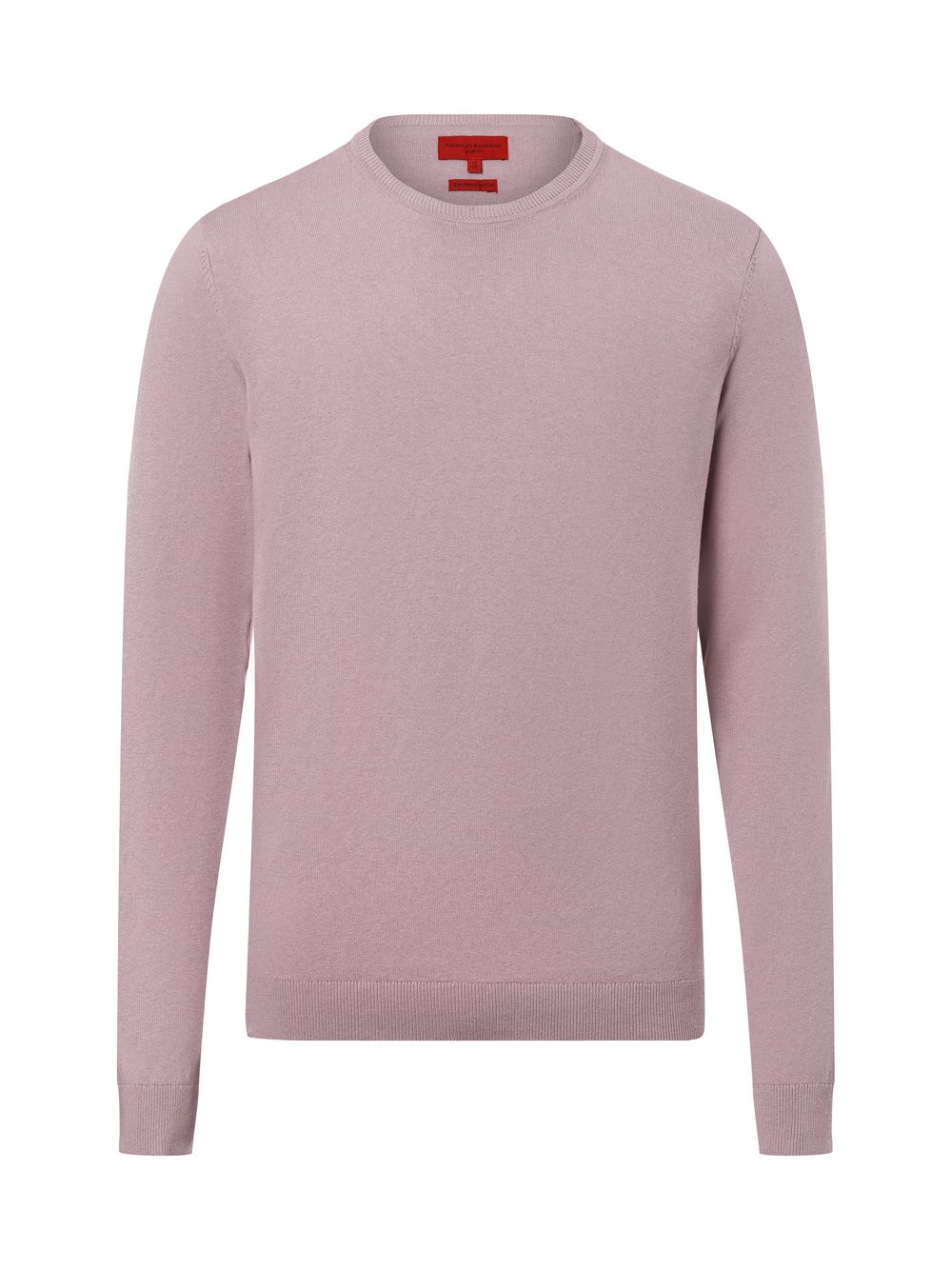 Finshley & Harding Pullover Herren Baumwolle rosa, L