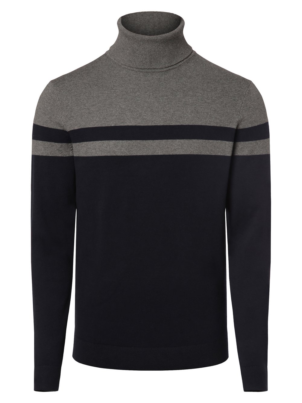 Finshley & Harding Pullover Herren Baumwolle mehrfarbig gestreift, L