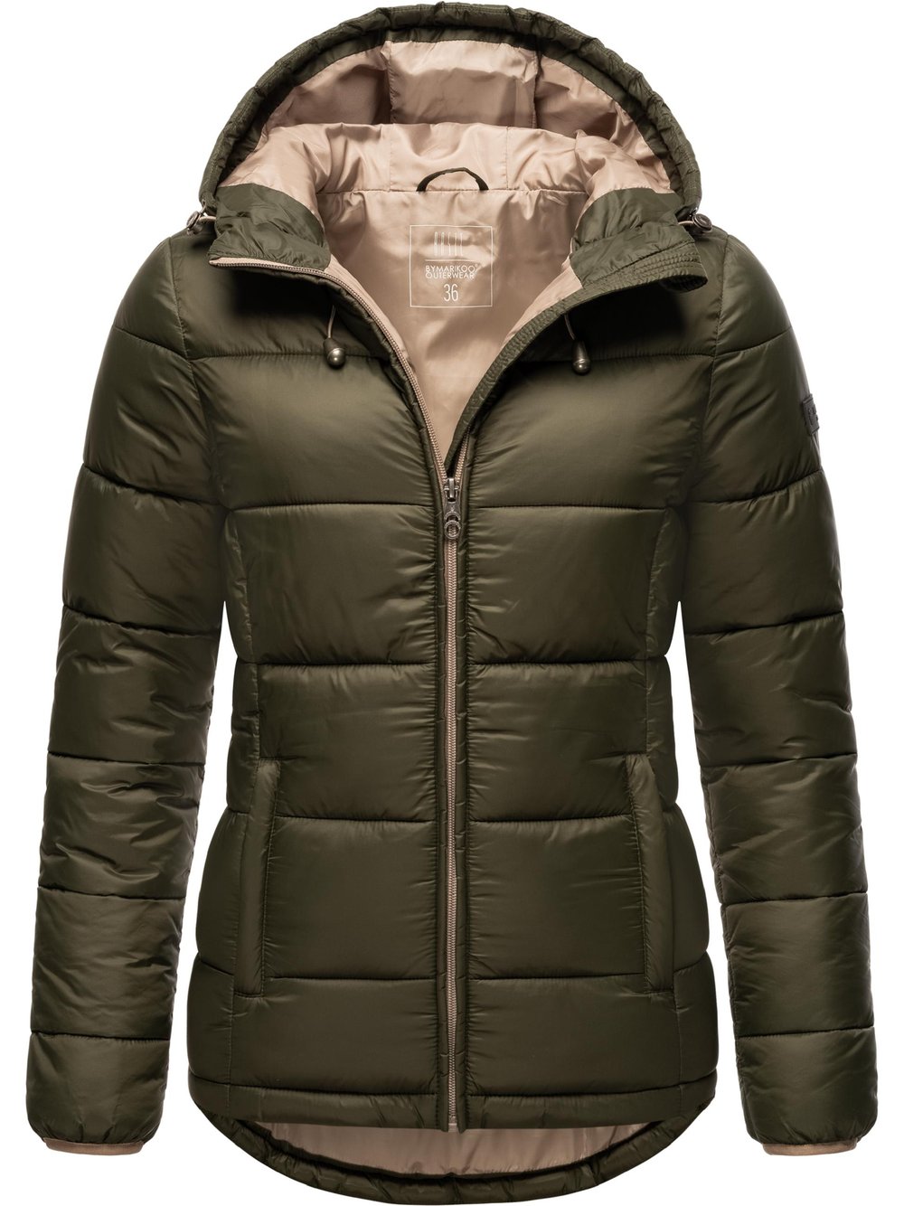 Marikoo Steppjacke Damen grün, 34