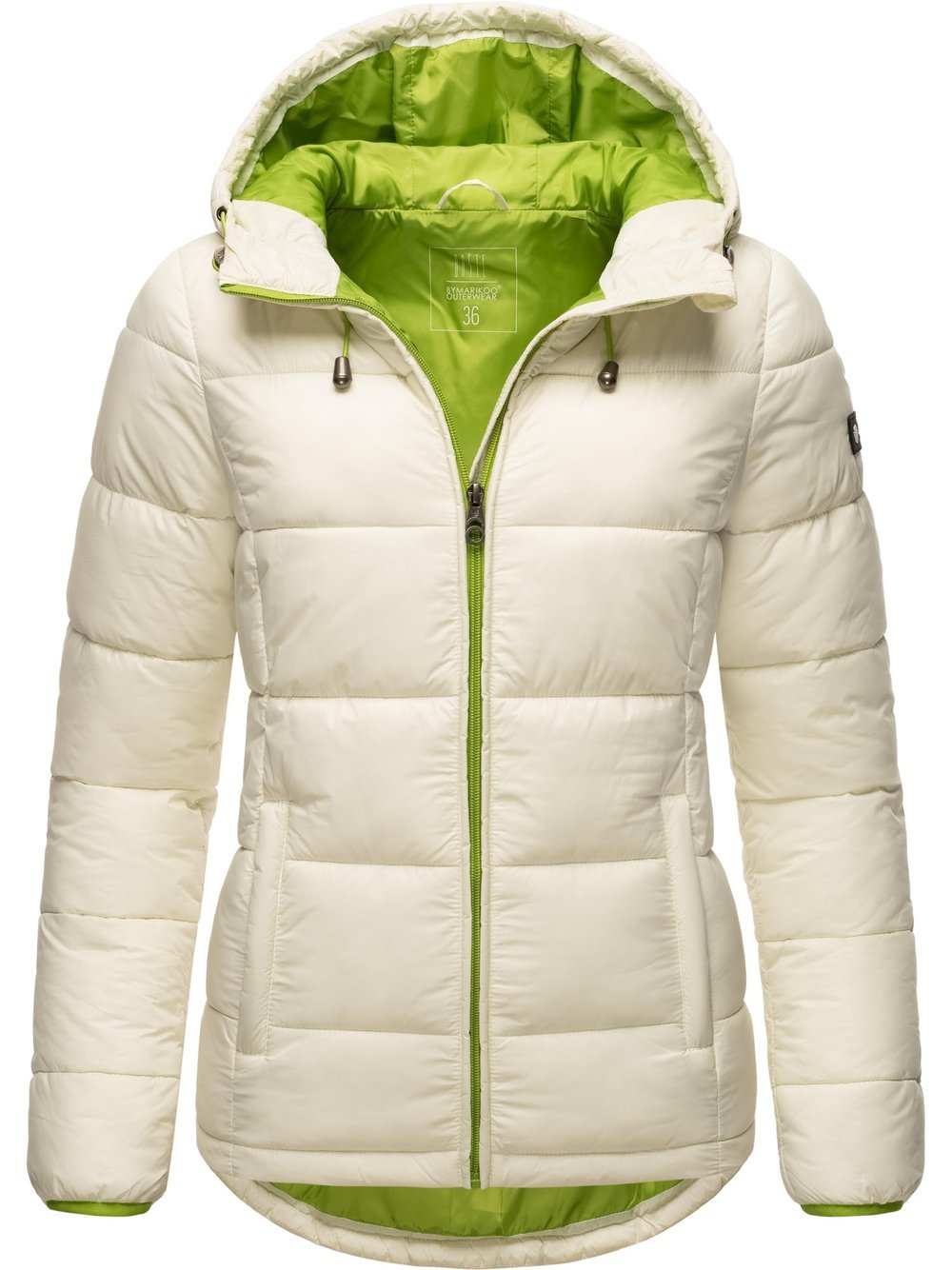 Marikoo Steppjacke Damen weiß, 36