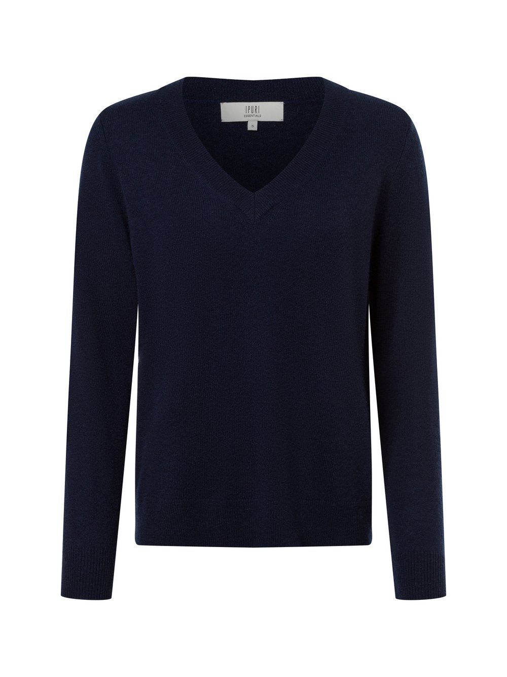 Ipuri Essentials Pure Cashmere Pullover Damen blau, S