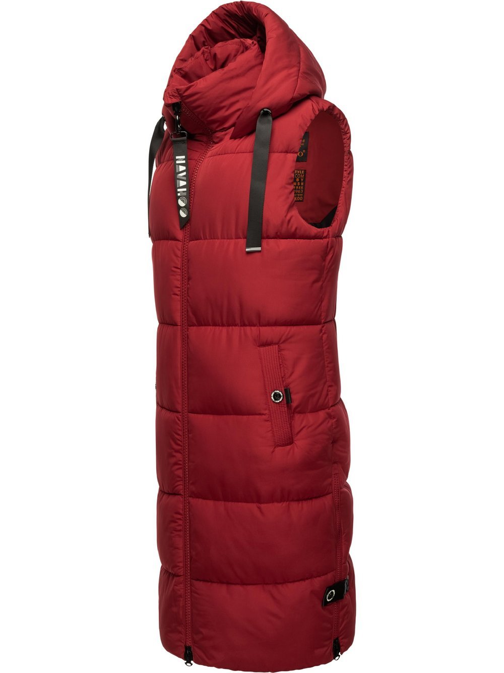 Navahoo Steppweste Damen rot, XS