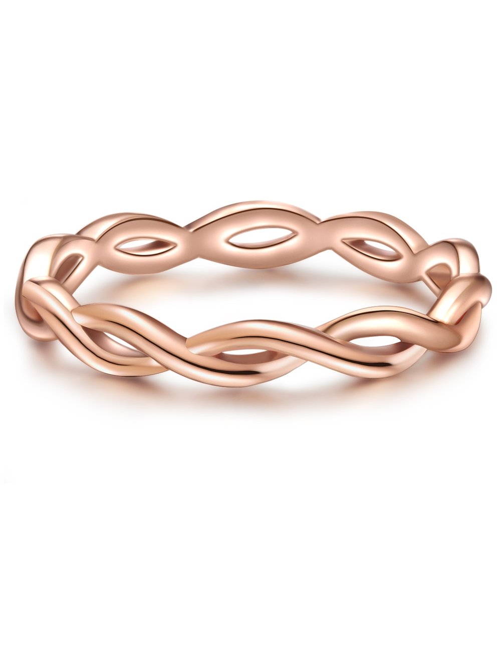 Glanzstücke München Ring Damen Sterlingsilber roségold, 48