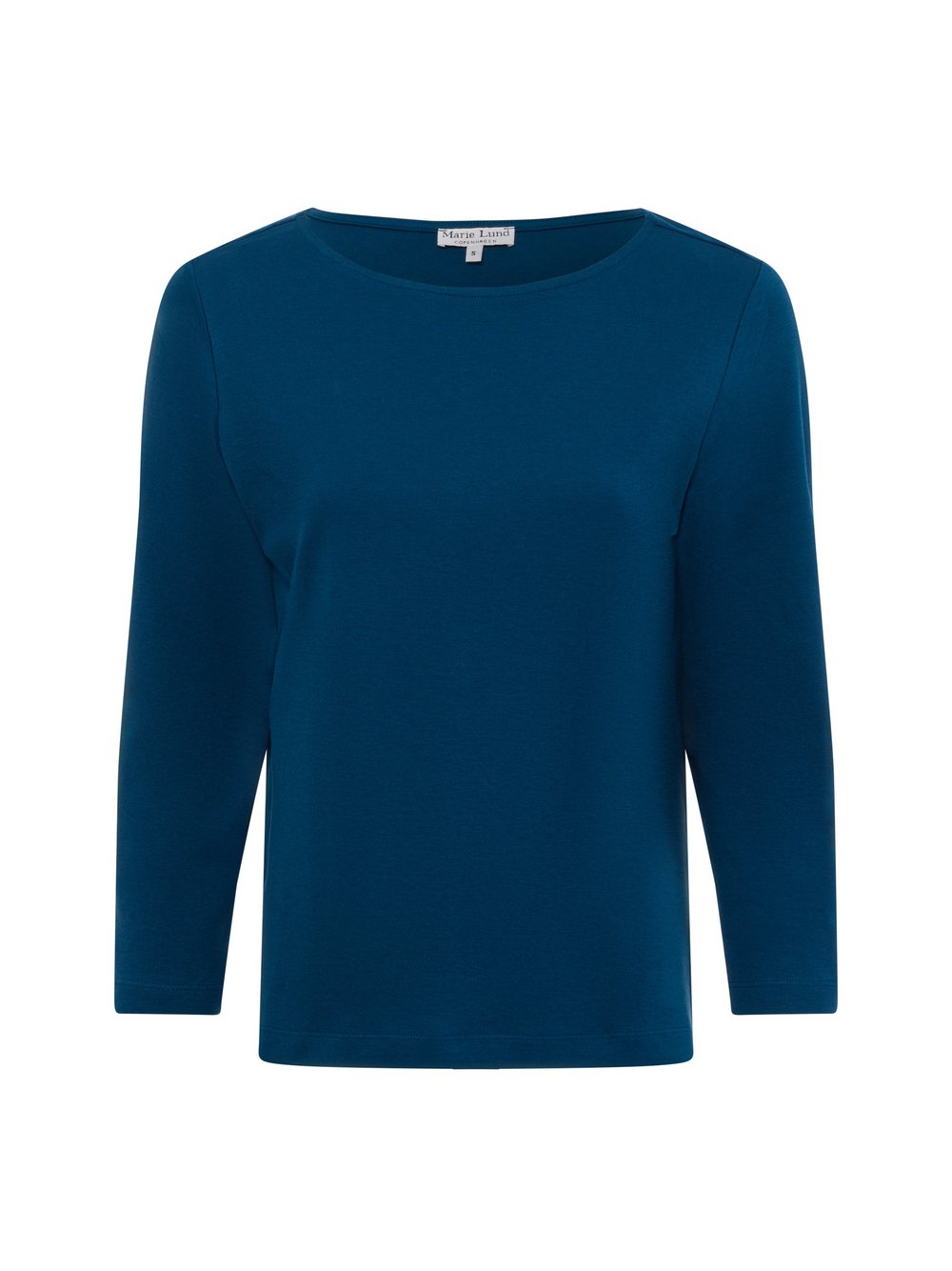 Marie Lund Shirt Damen Baumwolle blau, XS