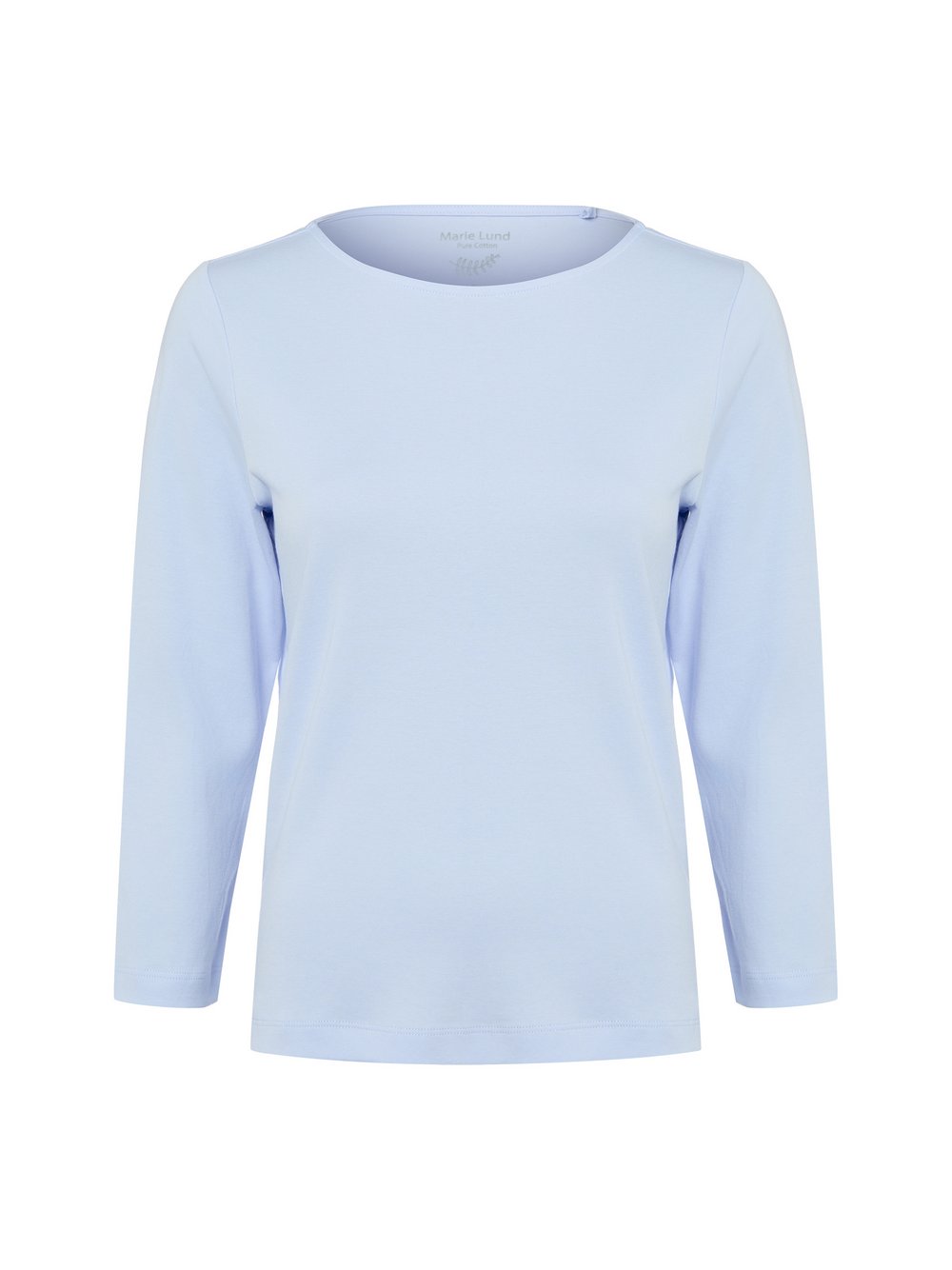 Marie Lund Shirt Damen Baumwolle blau, M