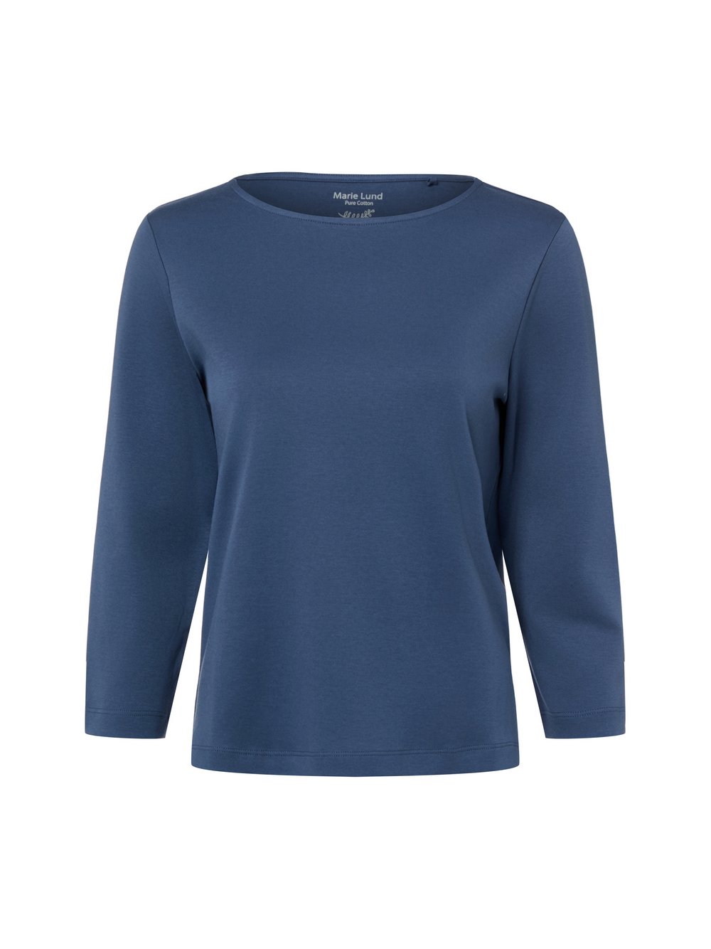 Marie Lund Shirt Damen Baumwolle blau, S