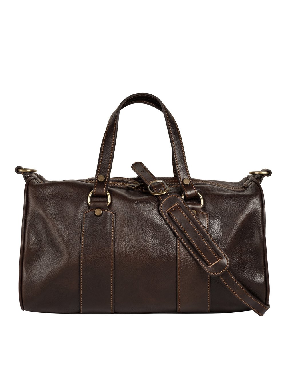 Thumbnail - piké Handtasche Damen Leder braun, ONE SIZE