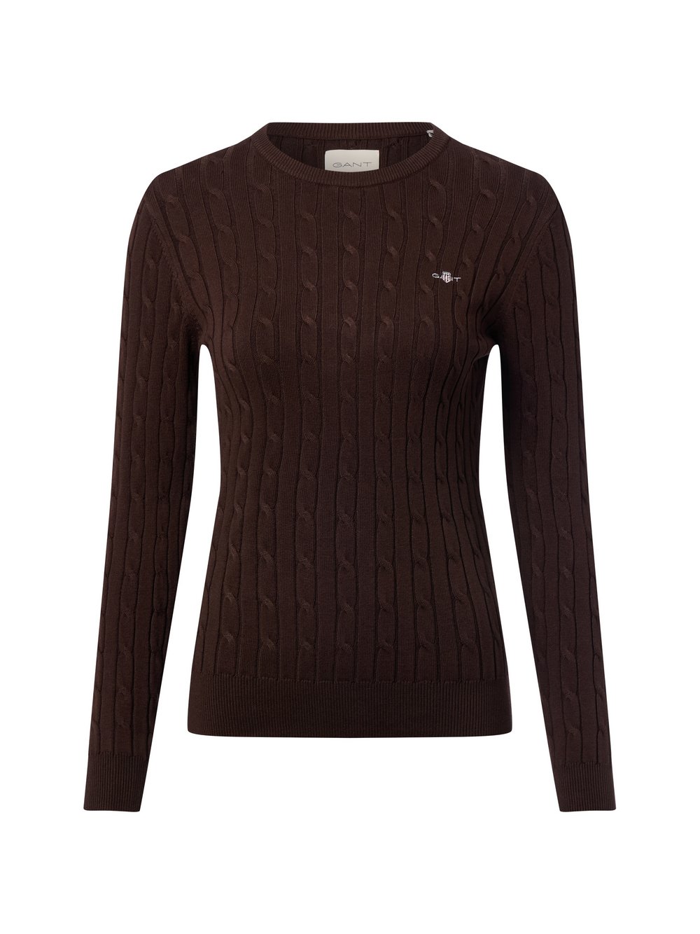 Gant Damen Pullover Braun Gr. Mittel - Bild 3