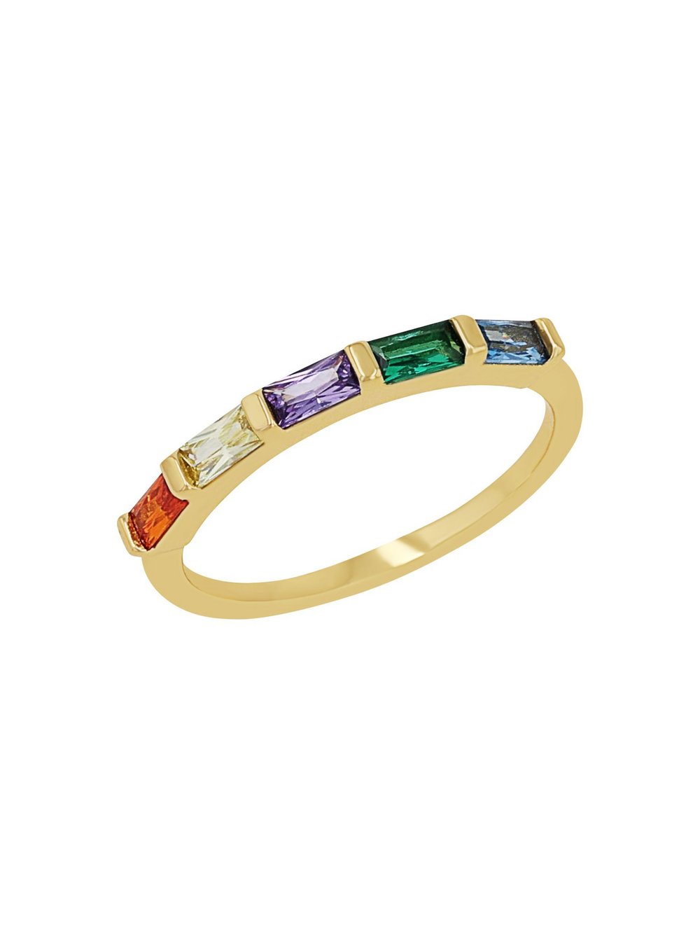 s.Oliver Ring Damen Sterlingsilber gold, 54