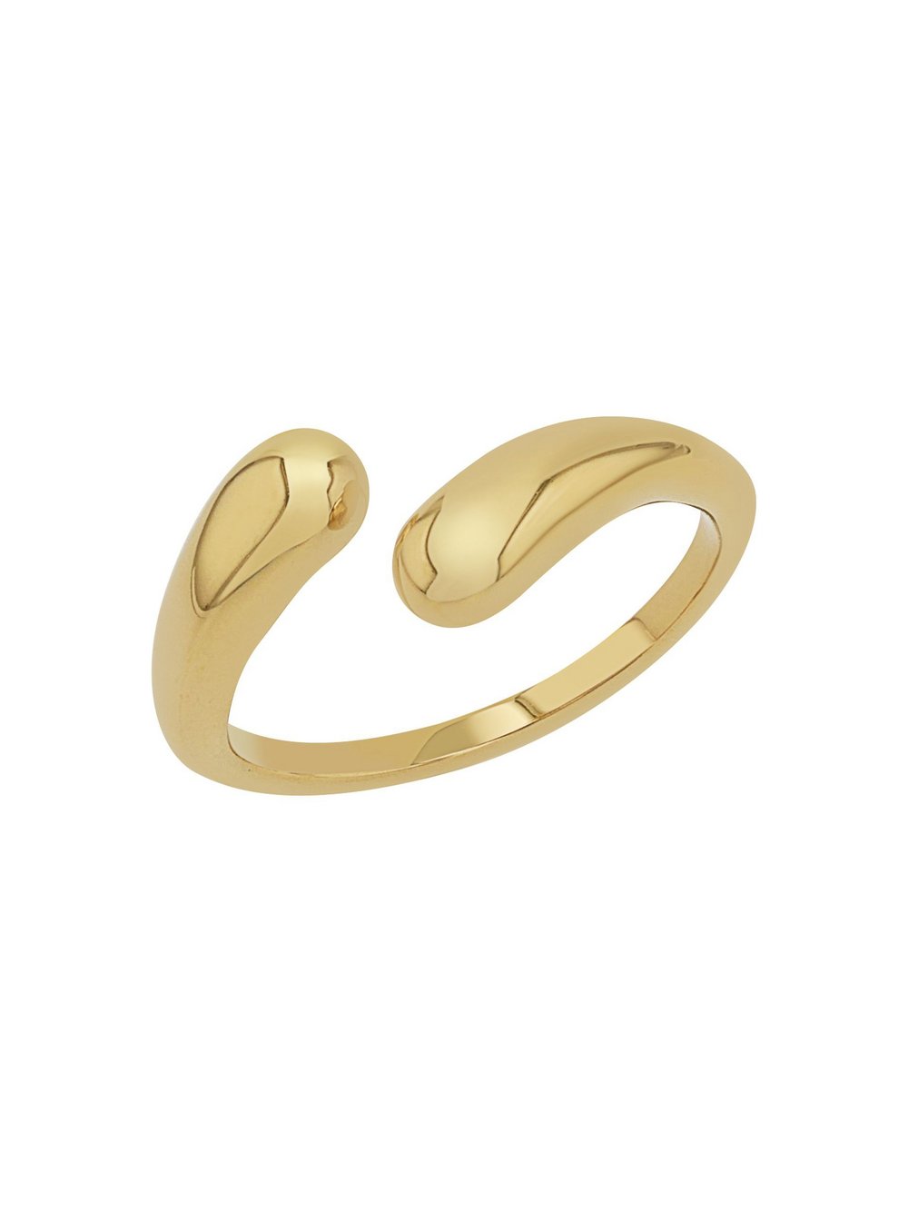 s.Oliver Ring Damen Edelstahl gold, 58