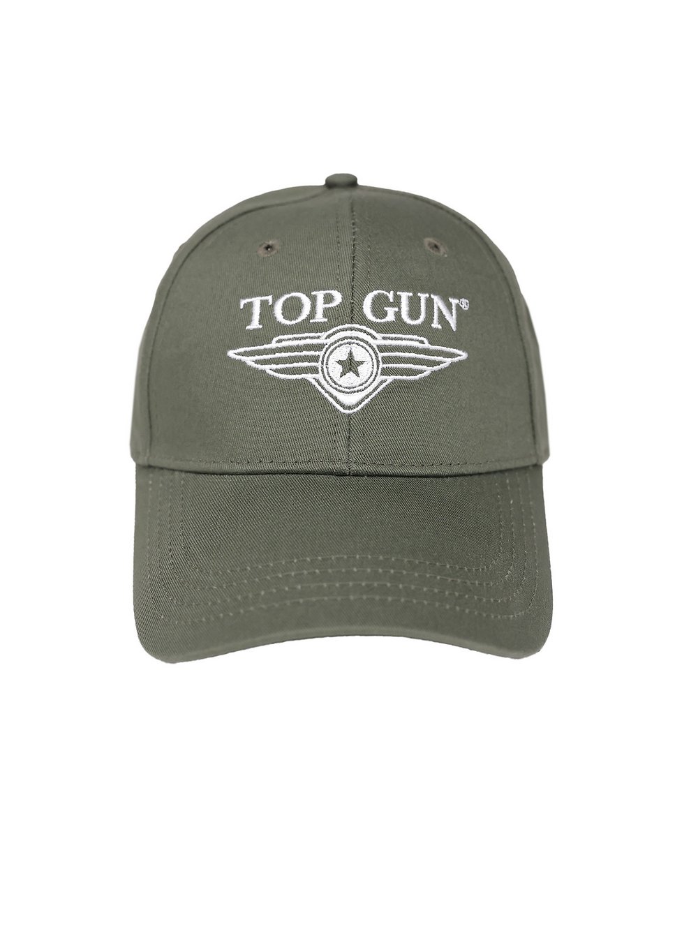 Topgun Cap Snapback Damen Baumwolle grau, ONE SIZE