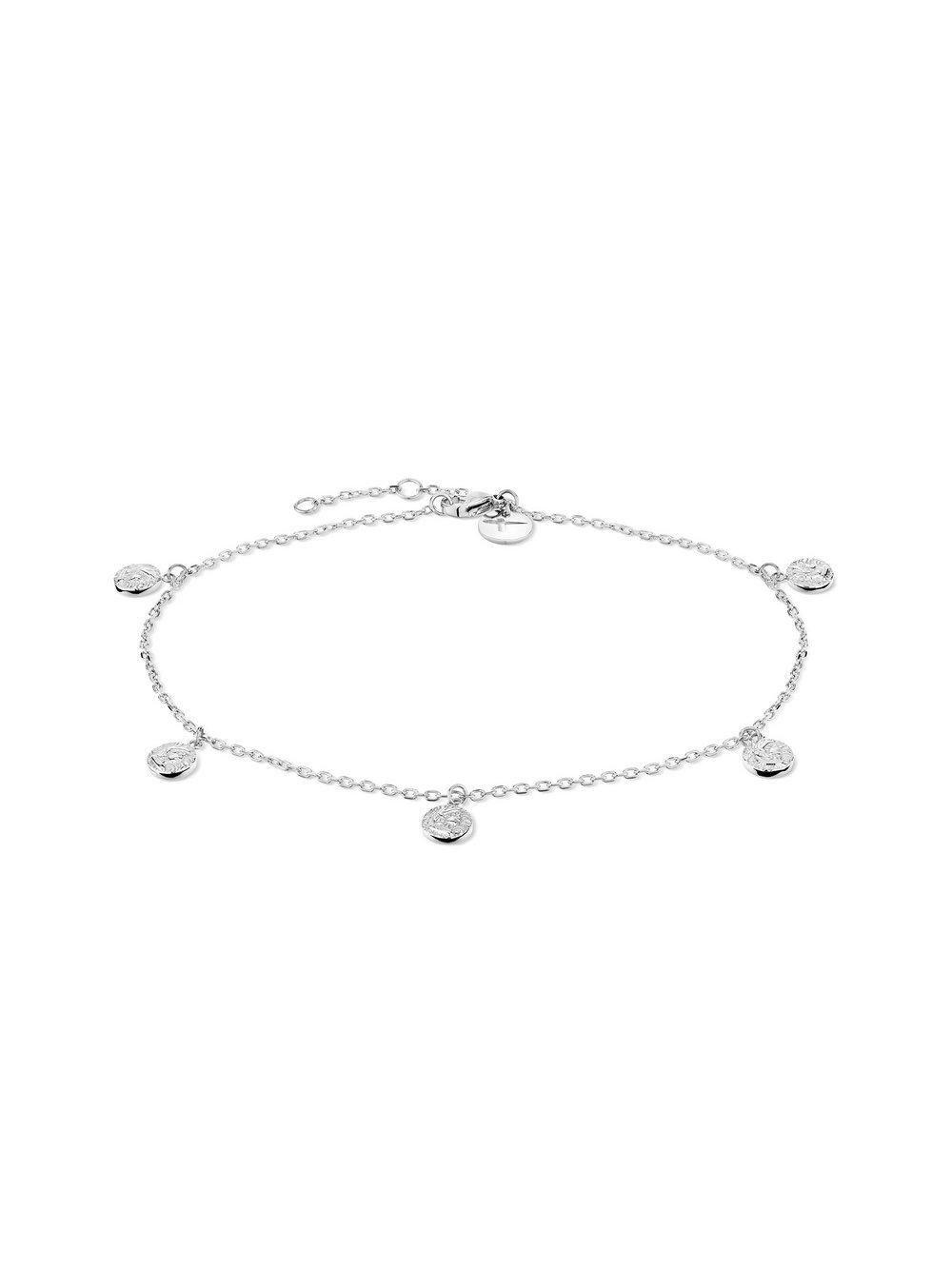 Tamaris Fußkette Damen Edelstahl silber, ONE SIZE