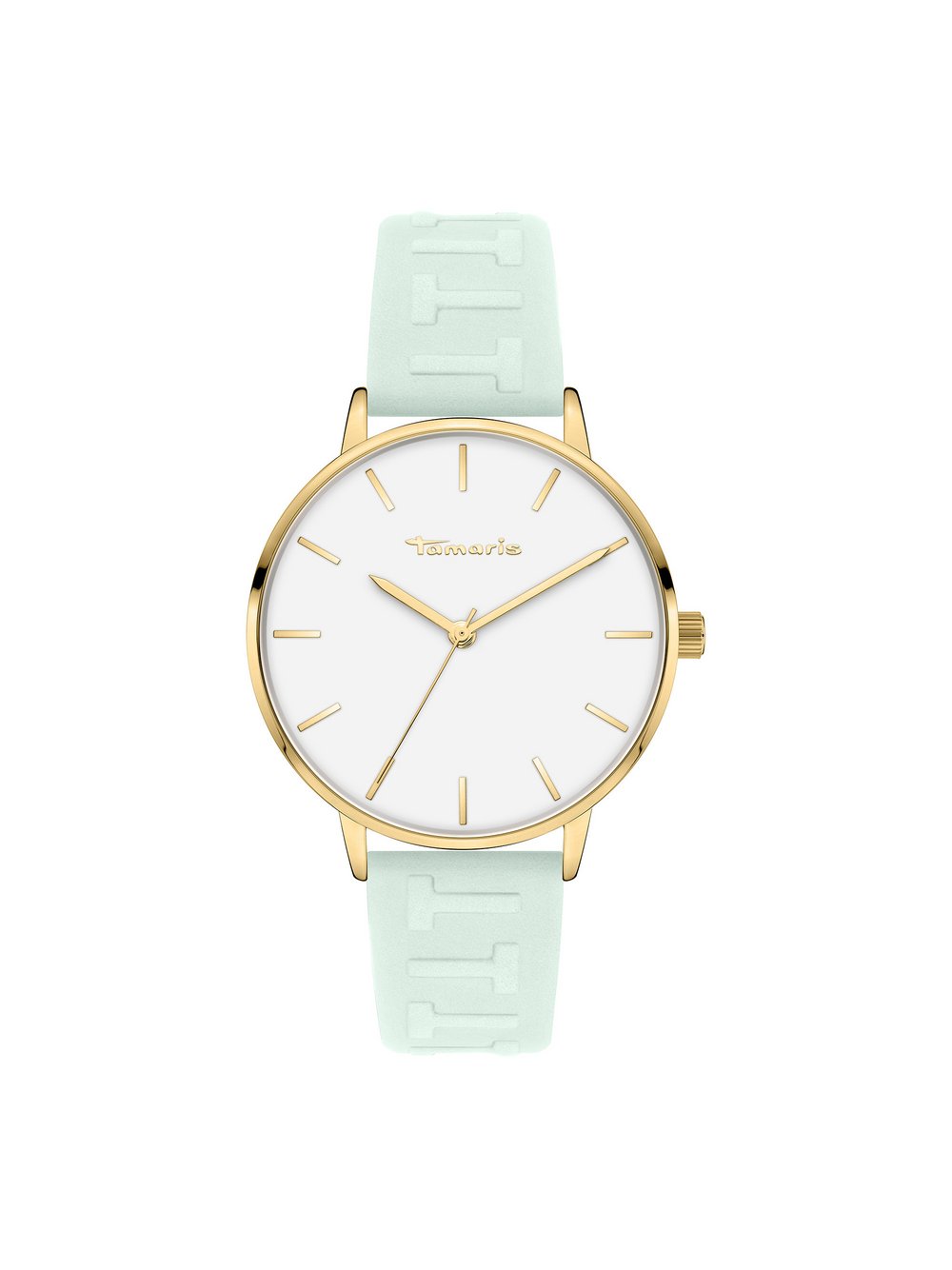 Tamaris Armbanduhr Damen Leder gold, ONE SIZE