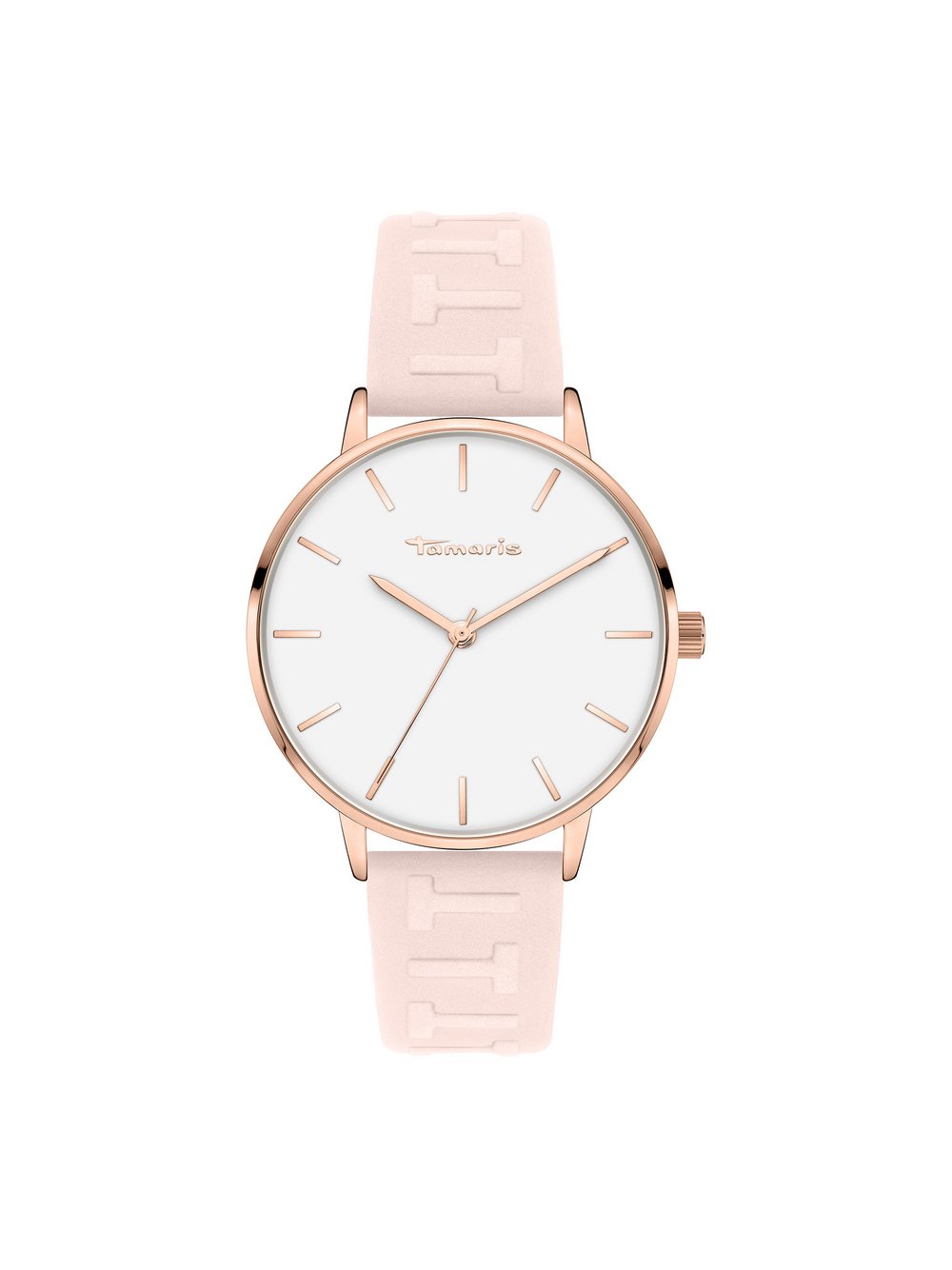 Tamaris Armbanduhr Damen Leder roségold, ONE SIZE