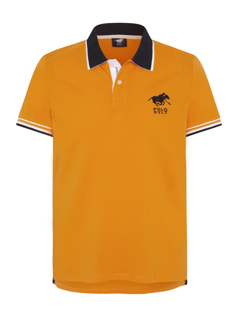 Polo Sylt Poloshirt Damen Baumwolle orange, XS