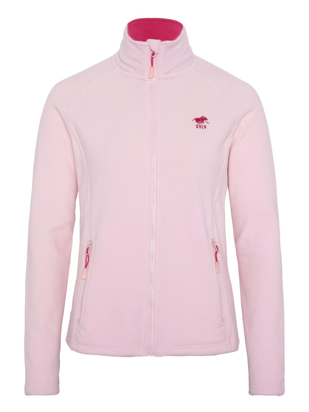 Polo Sylt Fleece-Jacke Damen pink, XS