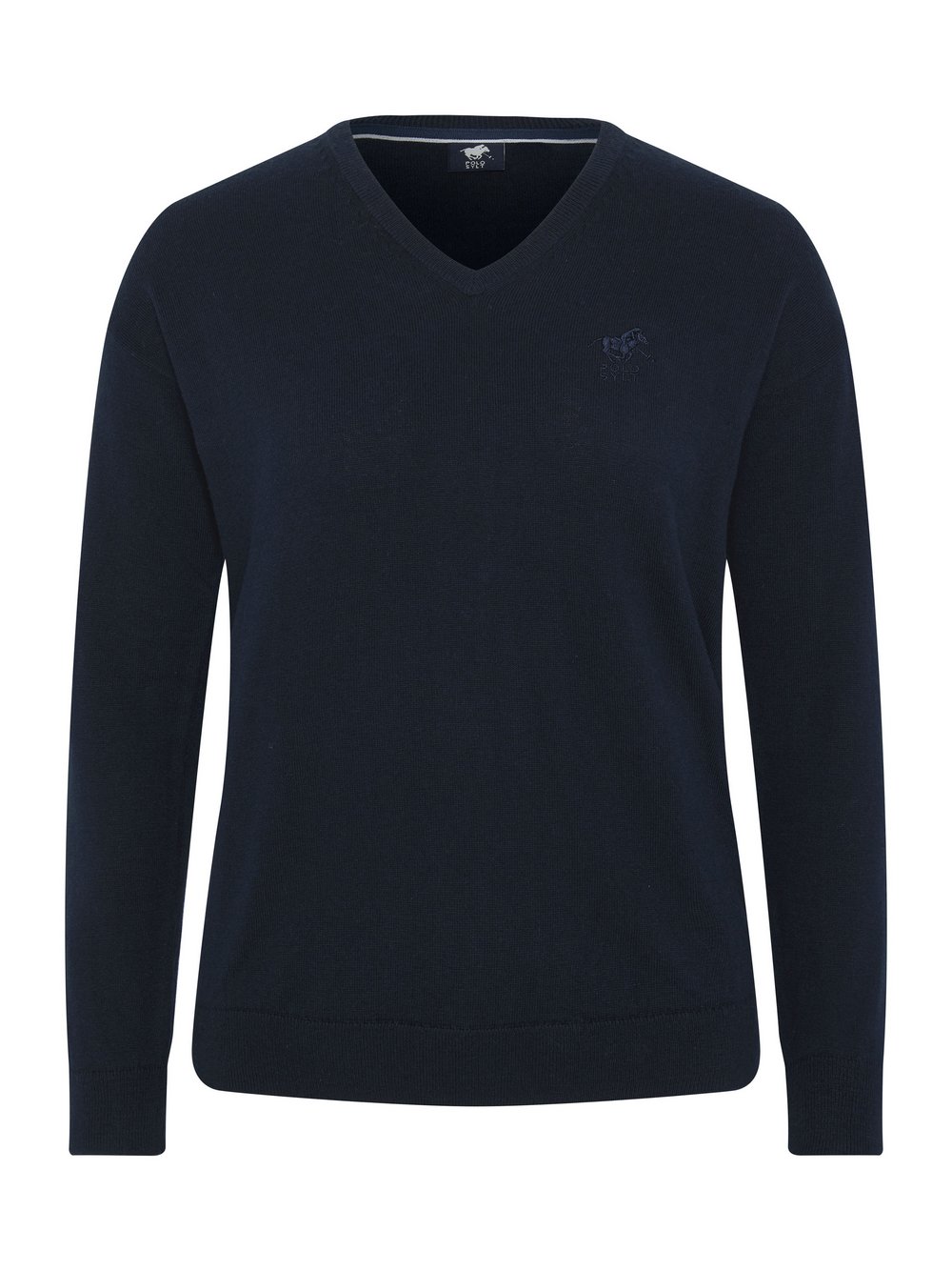 Polo Sylt Pullover Damen Baumwolle blau, S