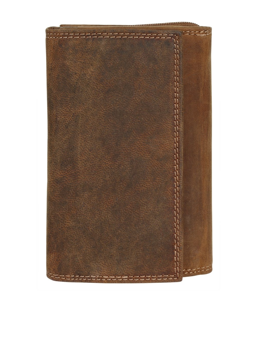 Thumbnail - BAGAN Geldbörse Damen Leder braun, ONE SIZE