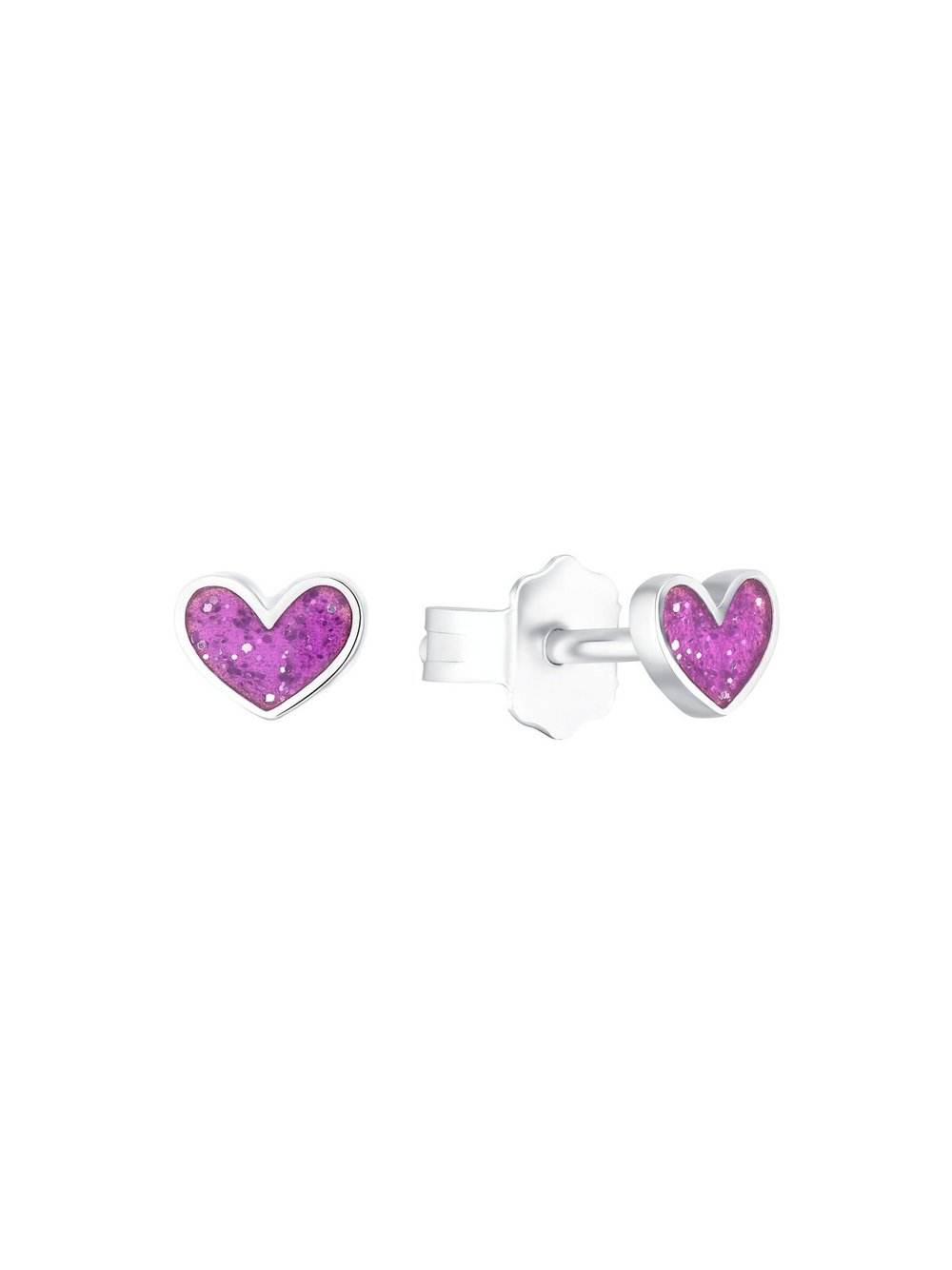 Thumbnail - Prinzessin Lillifee Ohrstecker Mädchen Sterlingsilber rosa, ONE SIZE