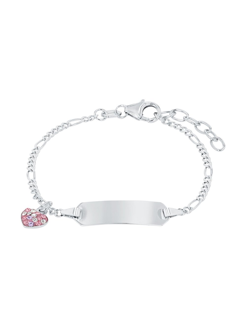 Prinzessin Lillifee Identarmband Mädchen Sterlingsilber silber, 14