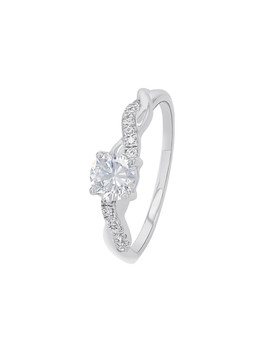 s.Oliver Ring Damen Sterlingsilber silber, 50