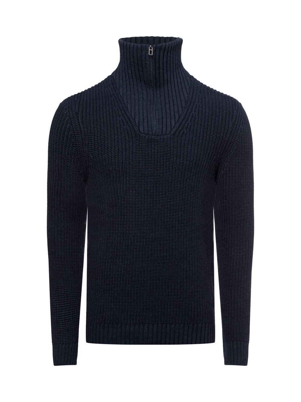 Ragman Pullover Herren Baumwolle blau, S