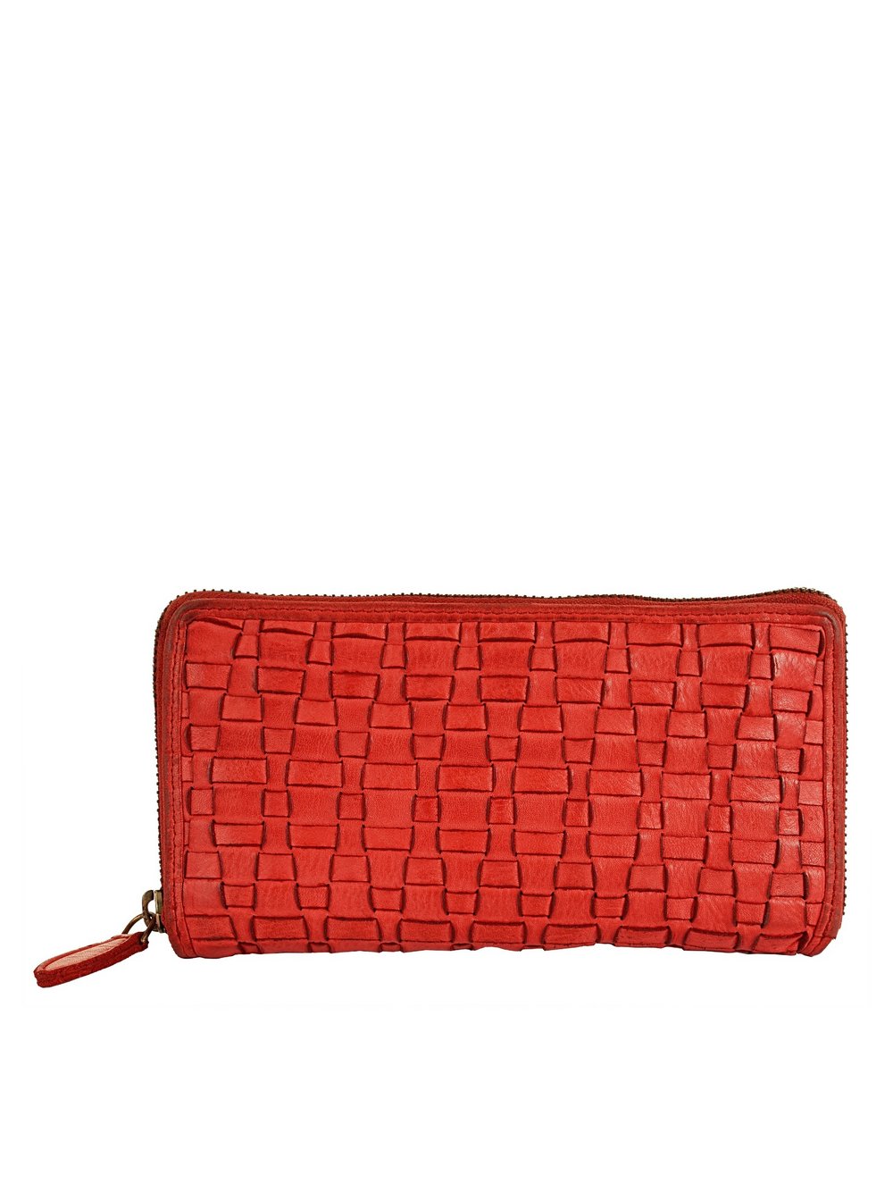 Thumbnail - Samantha Look Geldbörse Damen Leder rot gemustert, ONE SIZE