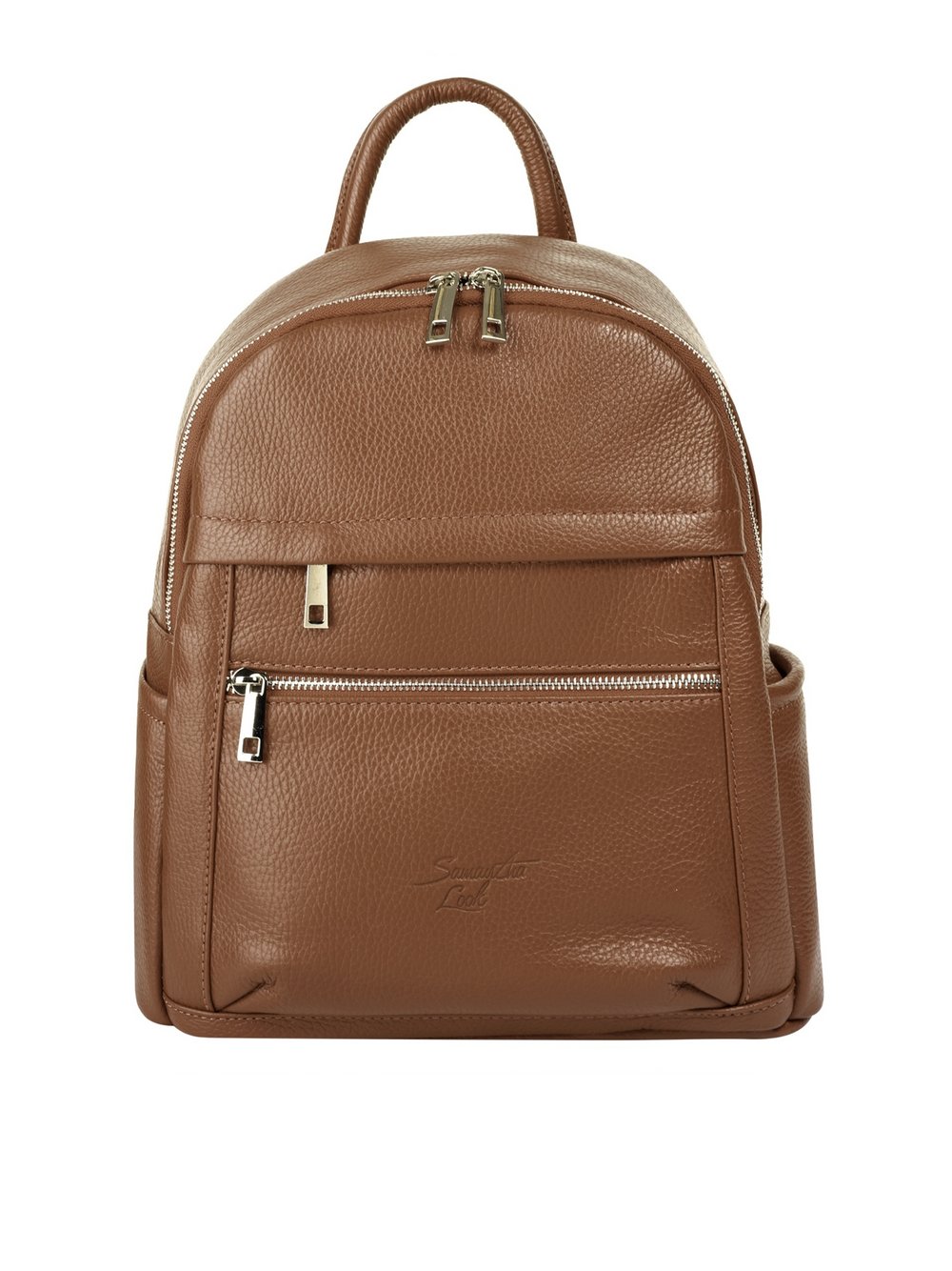 Thumbnail - Samantha Look Rucksack Damen Leder braun, ONE SIZE