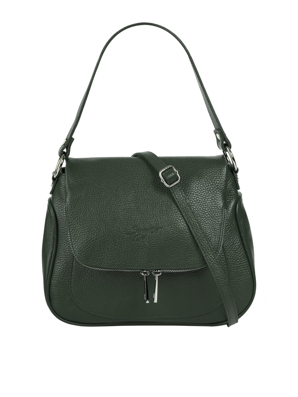 Thumbnail - Samantha Look Umhängetasche Damen Leder grün, ONE SIZE