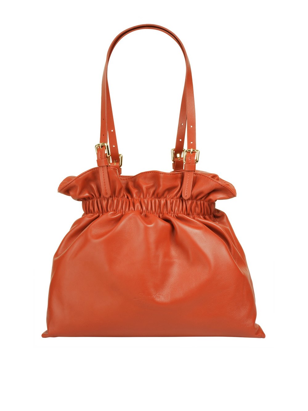 Samantha Look Shopper Damen Leder orange, ONE SIZE