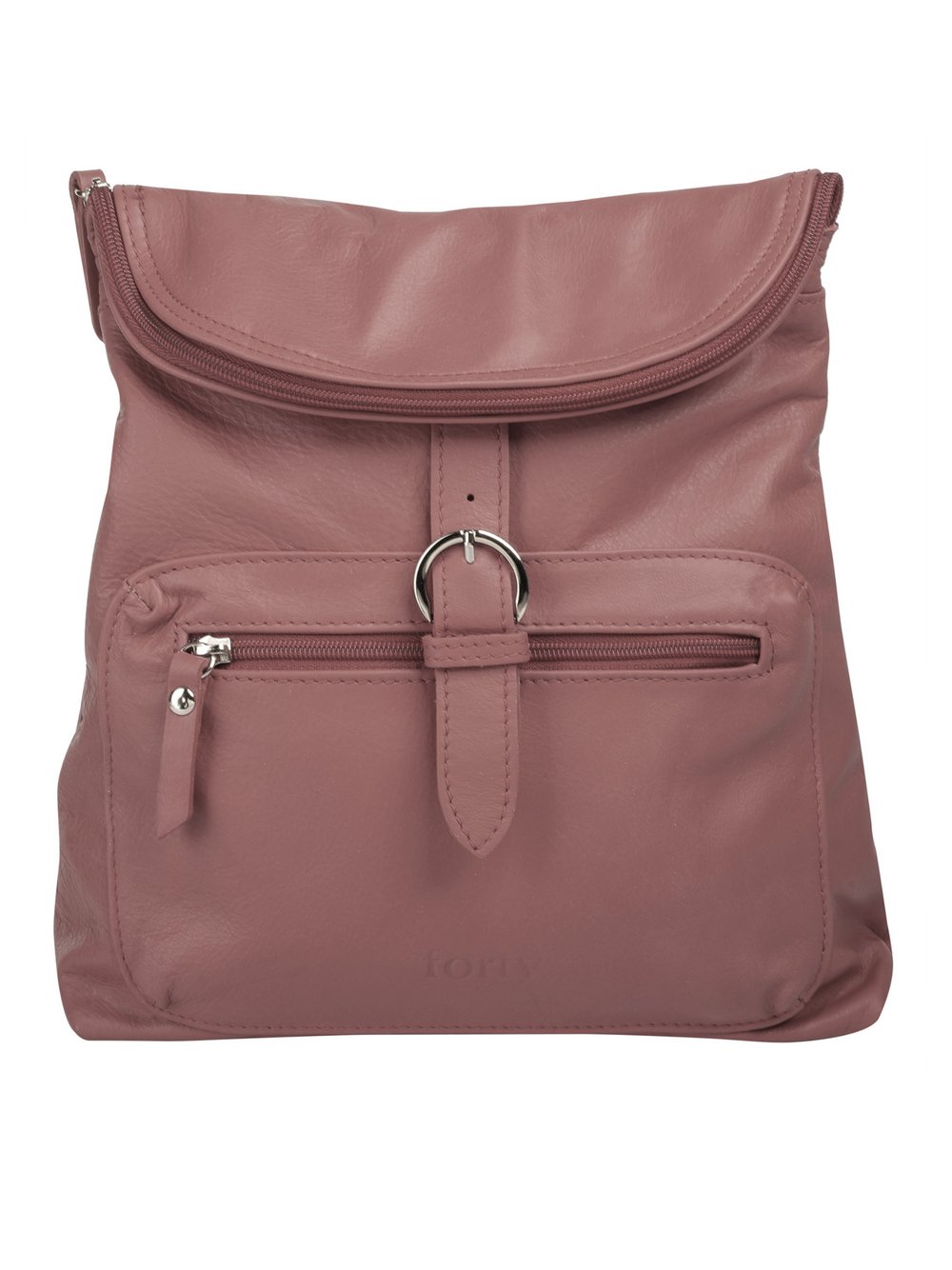 Thumbnail - forty° Rucksack Damen Leder rosa, ONE SIZE