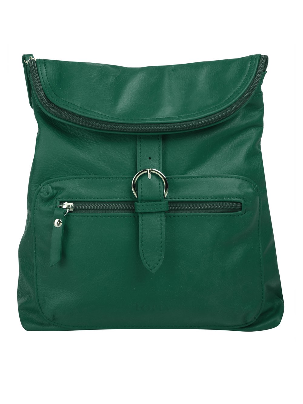 Thumbnail - forty° Rucksack Damen Leder grün, ONE SIZE